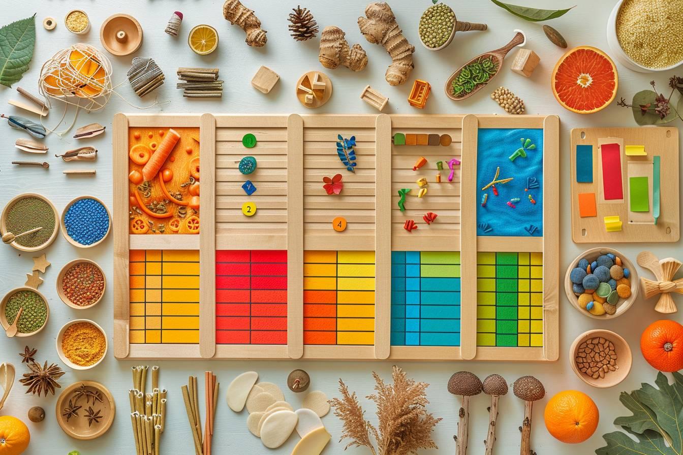 Tableau du comportement Montessori